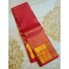 2G Pure Kanjivaram Silk Saree  - Red