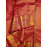 2G Pure Kanjivaram Silk Saree  - Red