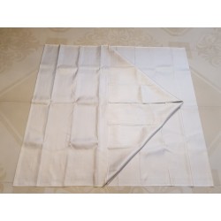 Pure Kanjivaram Silk Saree  - White - Silver zari