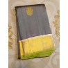 Pure Kanjivaram Silk Saree  - Grey