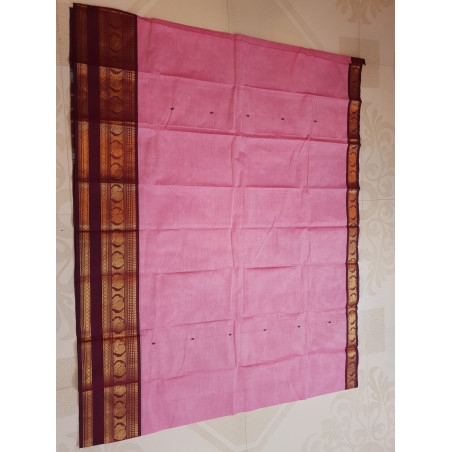 KHP227 - Kanchi Handloom Cotton Saree