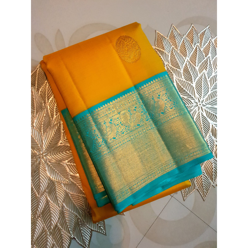 KY856 - Pure Kanjivaram Silk Saree