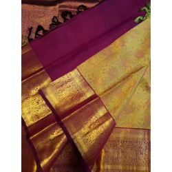 Pure Kanjivaram Silk Saree  - Green