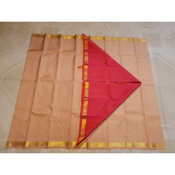 Pure Kanjivaram Silk Saree  - Sandal