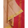 Pure Kanjivaram Silk Saree  - Sandal
