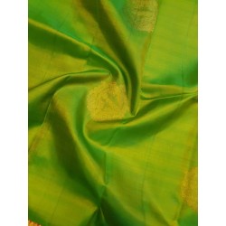 Pure Kanjivaram Silk Saree  - Green