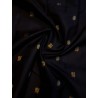 Pure Kanjivaram Silk Saree  - Black