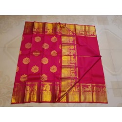 Pure Kanjivaram Silk Saree  - Pink