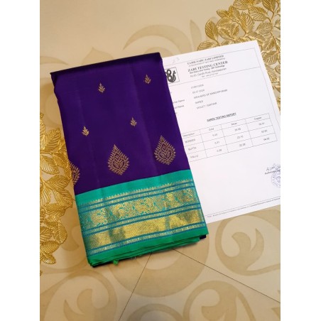 4Gram Pure Zari Kanjivaram Silk Sarees authentic by Prahla Silks