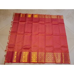 Pure Kanjivaram Silk Saree  - Pink