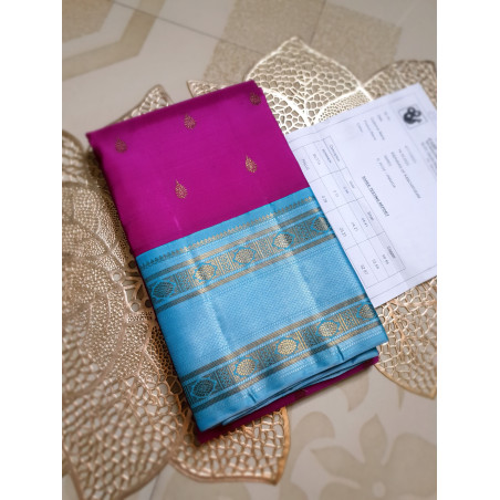 KPG222 - Pure Kanjivaram Silk Saree