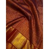 Pure Kanjivaram Silk Saree  - Maroon