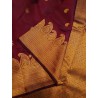 Pure Kanjivaram Silk Saree  - Maroon