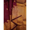Pure Kanjivaram Silk Saree  - Maroon