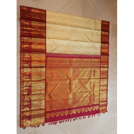 BBZ44 - Pure Kanjivaram Silk Saree