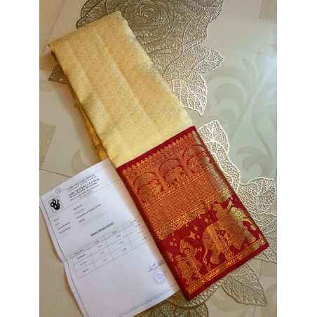 BBZ44 - Pure Kanjivaram Silk Saree