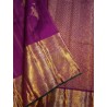 2G Exclusive Pure Kanchipuram Silk Saree with Vairaoosi Weaving, Parrot Buttas & Rich Zari Pallu