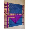 2Gram Kanjivaram Pure Silk - Blue Violet