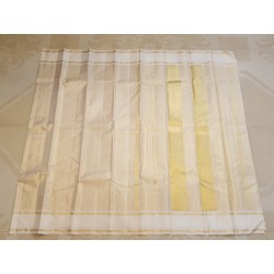 Off White Kanjivaram Silk Saree