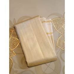 Off White Kanjivaram Silk Saree