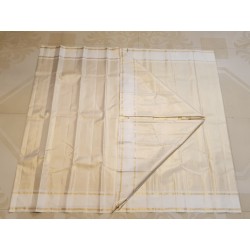 Off White Kanjivaram Silk Saree