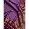 2G Pure Kanjivaram Silk Saree - Beautiful Lavender Dark Purple