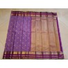 2G Pure Kanjivaram Silk Saree - Beautiful Lavender Dark Purple