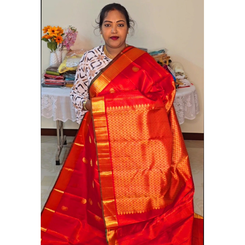 VMB56 - Pure Kanjivaram Silk Saree