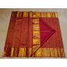 2G Pure Bridal Kanjivaram Silk Saree - Maroon