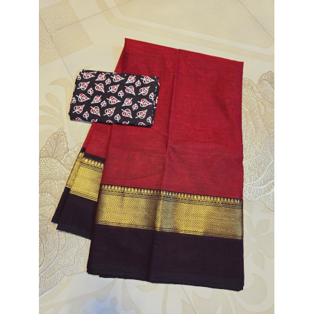 KKM346 - Kanchi Cotton Saree