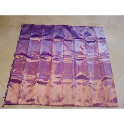 2G Pure Kanjivaram Silk Saree  - Tissue Violet