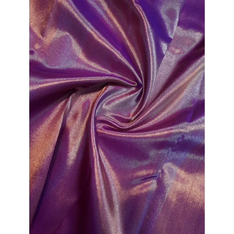 2G Pure Kanjivaram Silk Saree  - Tissue Violet