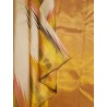 8 Kol Pure Kanjivaram Silk Saree Golden Beige Temple Border | Prahla Silks