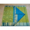 2G Pure Korvai Kanjivaram Silk Saree Lime Green Sky Blue | Gold Zari | Prahla Silks