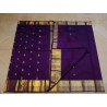 2G Pure Kanjivaram Silk - Dark Purple Gold Zari