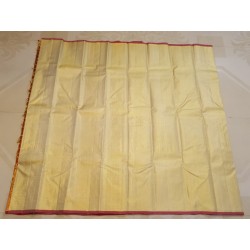 2G Pure Kanjivaram Silk Saree – Golden Vairaoosi Design | Prahla Silks