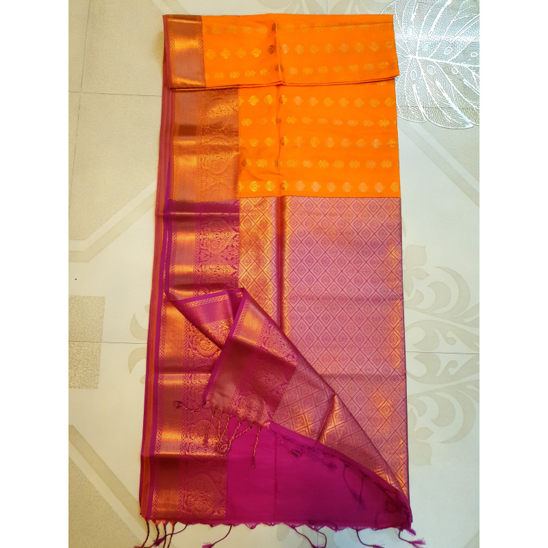 KS0256 - Kanchi semi silk saree