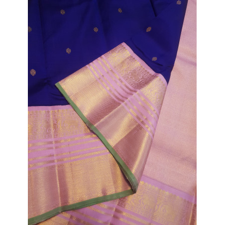 PK0260 - Pure Korvai Kanjivaram Silk Saree