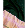 PK0261-Pure Korvai Kanjivaram Silk Saree