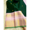 PK0261-Pure Korvai Kanjivaram Silk Saree