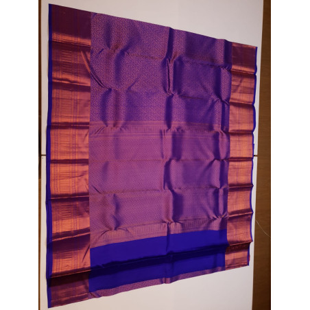 PS311 - PURE KANJIVARAM SILK SAREE ROYAL BLUE