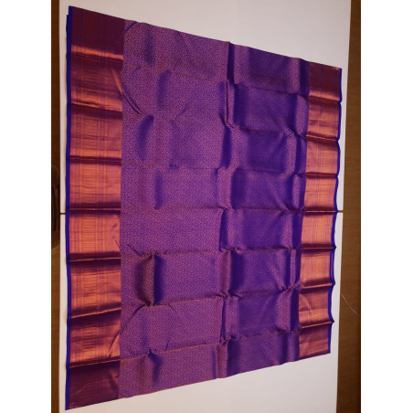 PS311 - PURE KANJIVARAM SILK SAREE ROYAL BLUE
