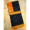 CS316 - KALYANI COTTON SAREE - MUSTARD