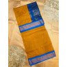 CS316 - KALYANI COTTON SAREE - MUSTARD