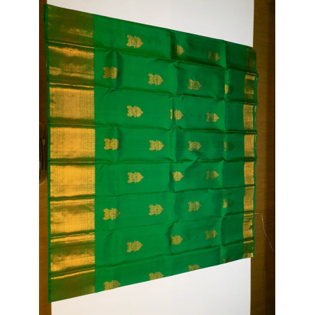 PS318 - PURE KANJIVARAM SILK SAREE - GREEN