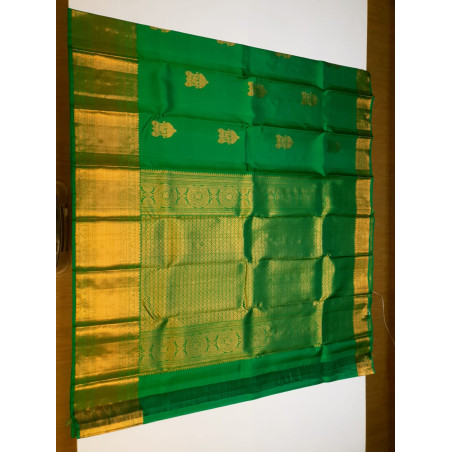 PS318 - PURE KANJIVARAM SILK SAREE - GREEN
