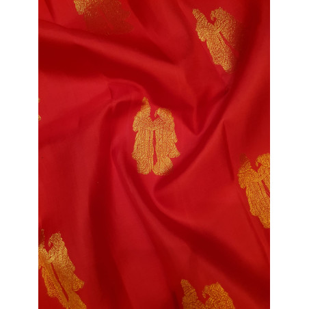 PS319 - PURE KANJIVARAM SILK SAREE - RED
