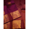 PS323 - PURE KANJIVARAM SILK SAREE - WINE