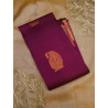 PS323 - PURE KANJIVARAM SILK SAREE - WINE