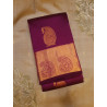 PS323 - PURE KANJIVARAM SILK SAREE - WINE